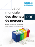 Global Mercury Waste Assessment FR Mercure PDF