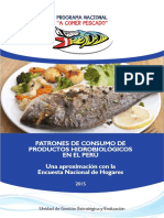 Patrón de Consumo de Productos Hidrobiológicos en Perú PDF