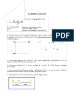 Terceira Lista de Física - 3º Ano