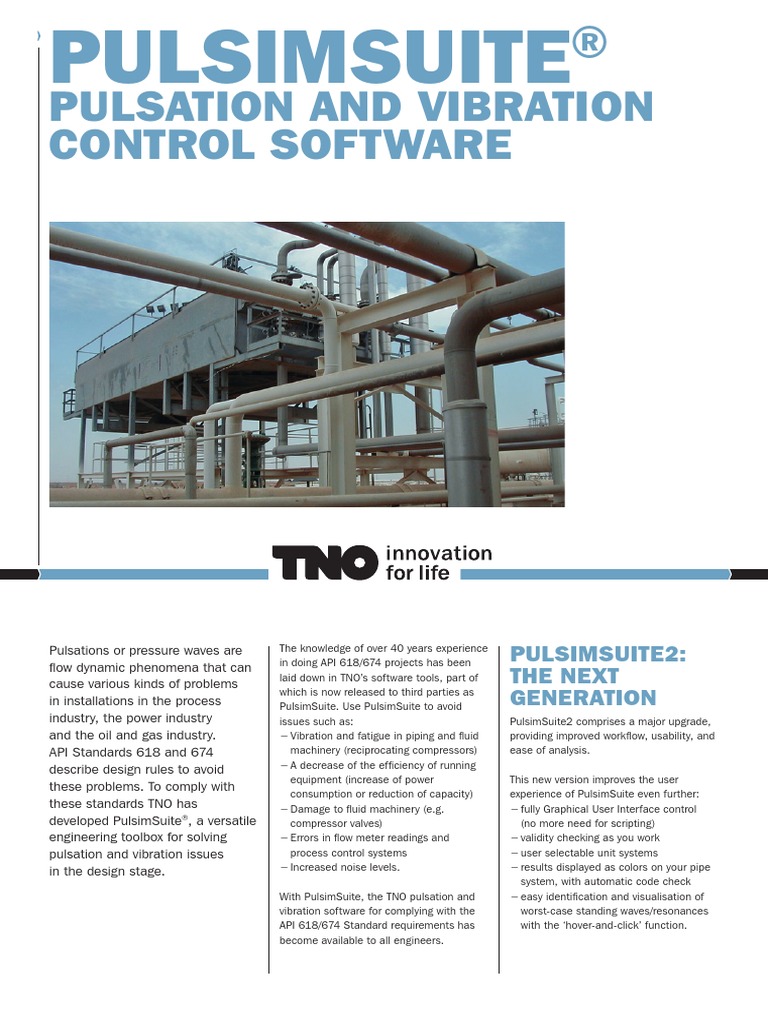 Pulsation and Vibration Control Software: Pulsimsuite2: The Next ...