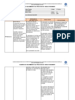 Cuadro de Seguimiento Al Proceso Estuduo de Caso Kevin Pagotty Síndrome de Leopard Marzo - Abril