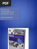Escala de Inteligencia de Reynolds (Rias) PDF