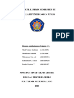 BENGKEL LISTRIK SEMESTER III INSTALASI PENERANGAN 3 FASA