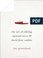 The Art of Editing, Raymond Carver and David Foster Wallace