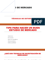 Estudio de Mercado