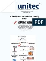 PLA Respuesta Inflamatoria, Fiebre y Dolor