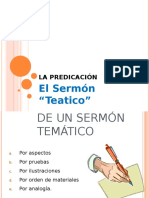 Predicacion Tematica