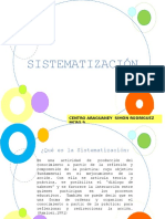 Presentación SISTEMATIZACION