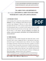 Kidnapping, Abduction and Difference Between Kidnapping & Abduction Discussed With Recent Case Laws and Statistics