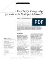 8.research Pilot Study - Does Tai ChiQi Gong Help Patients With Multiple Sclerosis PDF