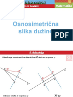 Osna Simetrija Duzine