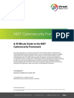 A 10 Minute Guide To The NIST Cybersecurity Framework