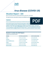 WHO COVID-19 Situation Report May 2, 2020