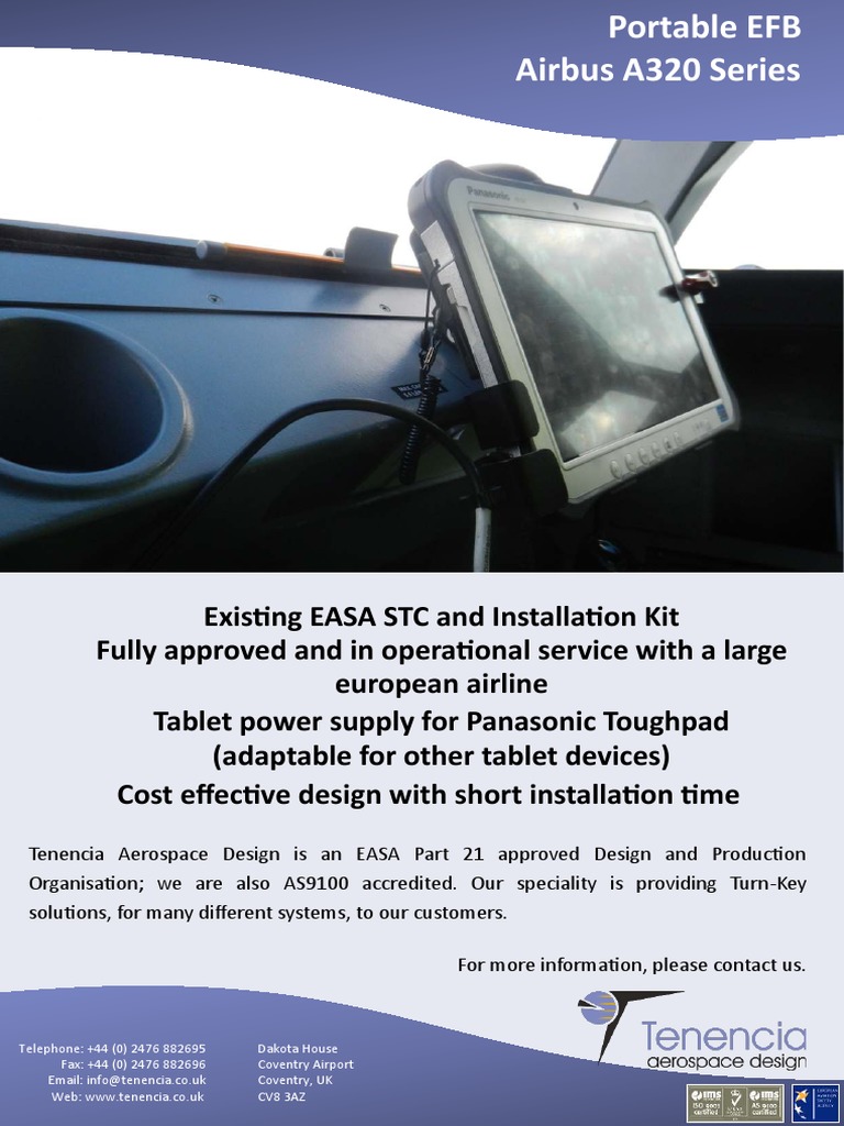 Portable EFB for Airbus A320 Series | PDF | Business | Technology ...