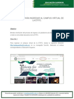 Instructivo 1 - Ingreso Al Campus Virtual ETITC