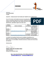 Procedimiento Radicacion de Facturas en Tiempos de Covid 19 PDF