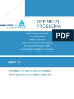 Definición Problemas PDF