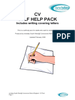 CV Self Help Pack: Includes Writing Covering Letters