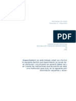 Actividad 2 Argumentar Un Problema de Investigación