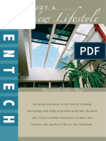 Bentech - Retractable Glass Roof A4 - English PDF