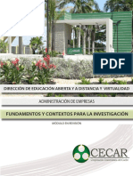 Fundamentos y Contextos para La Investigación PDF