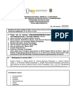 Ficha Bibliográfica-1 PSICONEUROINMUNOLOGÍA CONEXIONES ENTRE SISTEMANERVIOSO Y SISTEMA INMUNE.