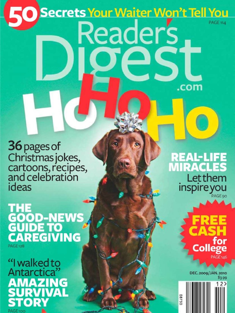 Reader's Digest 2010 January Edition PDF