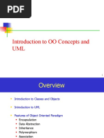 Introduction To OO Concepts and UML