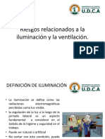 Riesgos relacionados a la iluminación y la ventilación