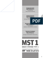 Metasys Multisystem Typ1 PDF