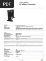 Smart-UPS On-Line - SURTD5000XLI - APC PDF