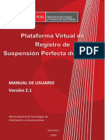 Manual SuspPerfecta v2.1