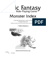Monster Index: All Rights Reserved
