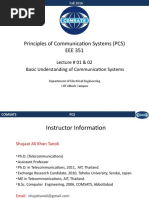 Lecture 01 & 02 - Basic Understanding of Communication Systems