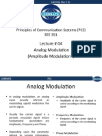 Lecture 04 - Analog Modulation (Amplitude Modulation I)