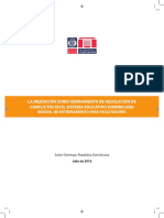 La Mediación Como Herramienta de Resolución de Conflictos.