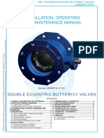 Installation, Operating and Maintenance Manual: Double Eccentric Butterfly Valves