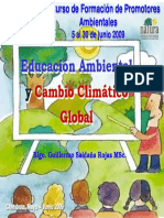 Educacion Ambiental y Cambio Climatico Global Guillermo Saldana