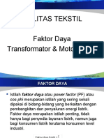 Faktor Daya Trafo dan Motor Listrik.ppt