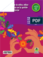 Herramientas de Participación No. 5 Participación de NNA en La Gestión Pública Territorial (2014)