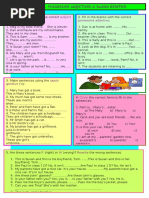 Virtual Worksheet English 1