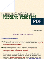 Tossine Vegetali