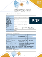 Guía de Actividades y Rúbrica de Evaluación - Fase 2 - Observación Reflexiva