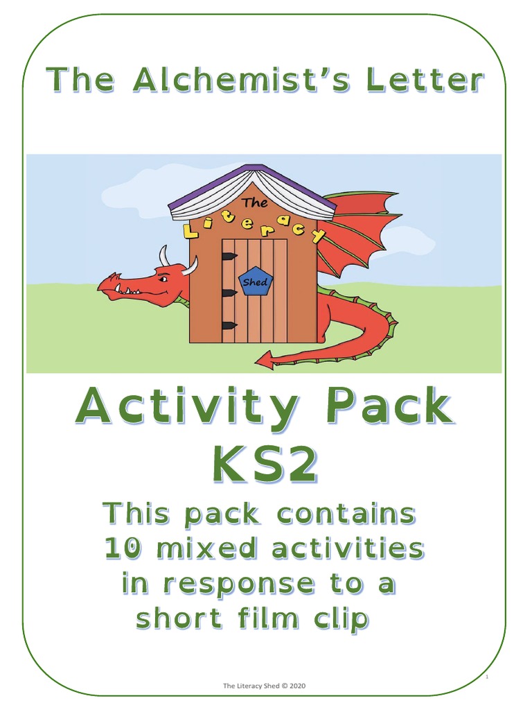The Alchemists Letter ks2 Activity Pack - The Alchemists Letter ks2 ...