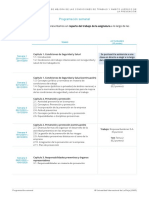 programacion semanal