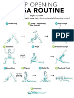 Yoga Routine For Hips PDF