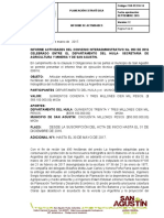 Informe Compra de Predio S.A.