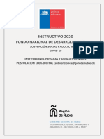 Propuesta Instructivo Social y AM. INSTITUCIONES PRIVADAS SIN FINES DE LUCRO