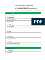 Formulir PSB