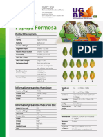Papaya Formosa: Ugbp - Brazil Ugbp - Usa